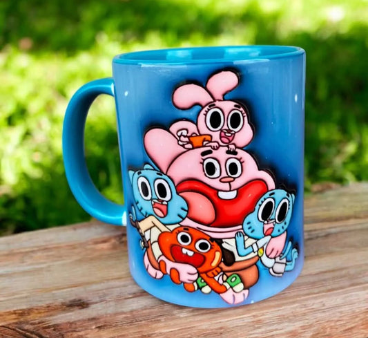 Gumball Tasarım Hediyelik Çay Kahve Kupası Tasarım Kupa Bardak