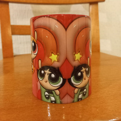 Power Puff Girls Kupa Tasarım-Hediyelik Kupa Bardak