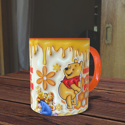 Winnie The Pooh Tasarım Kupa